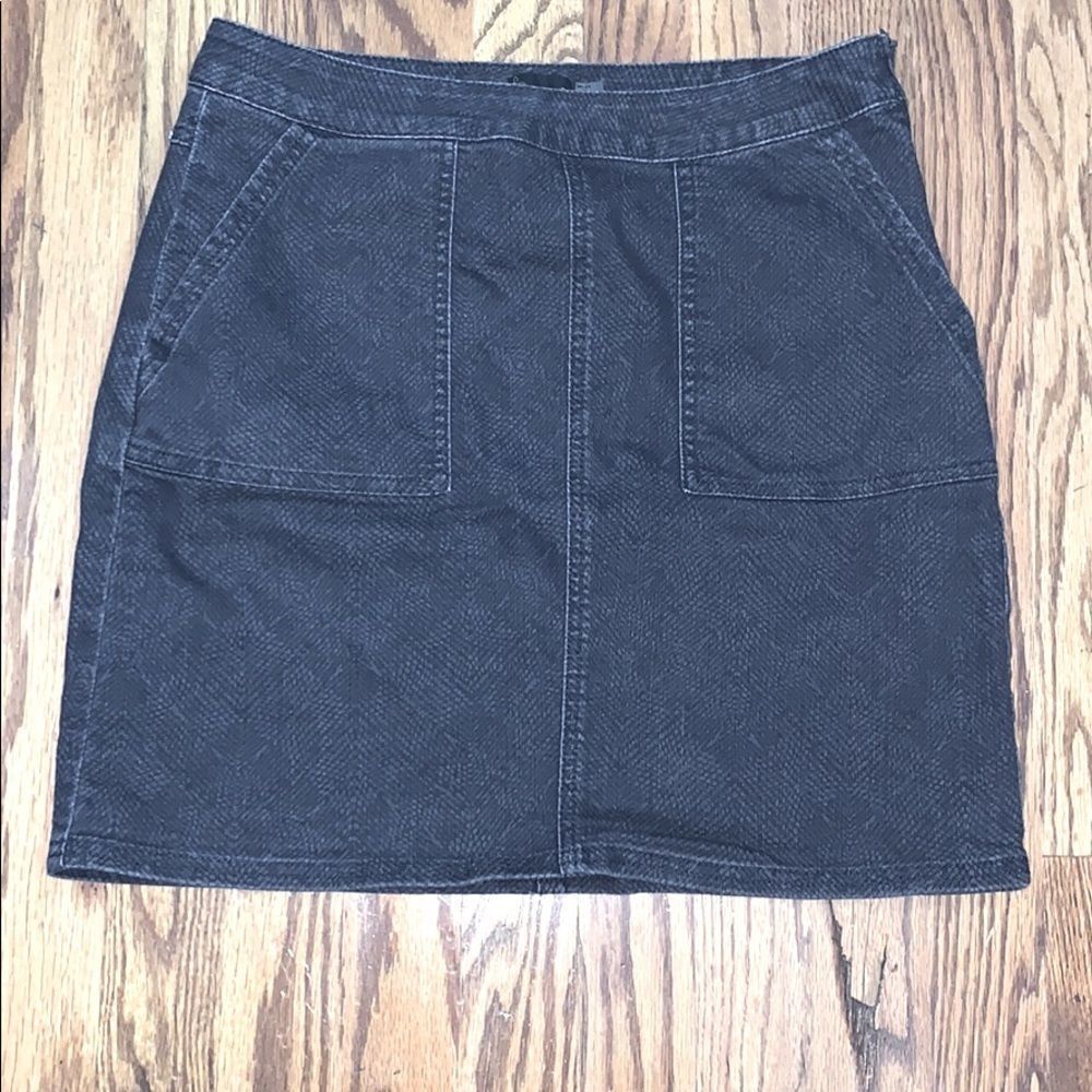 Prana Snakeskin Print Skirt